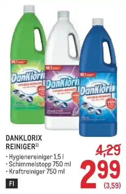 Metro Danklorix reiniger Angebot