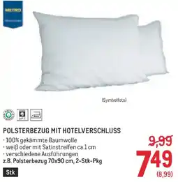 Metro Polsterbezug mit hotelverschluss Angebot