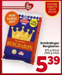 Billa Schärdinger Bergbaron Angebot