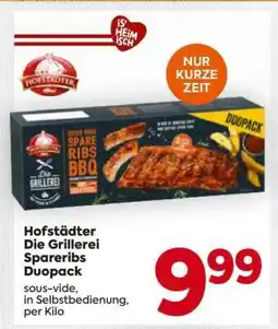 Billa Hofstädter Die Grillerei Spareribs Duopack Angebot