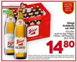 Billa Stiegl Goldbräu od. Hell Angebot