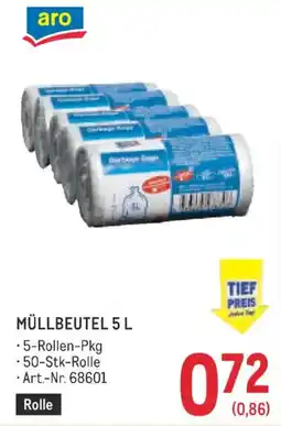 Metro Müllbeutel Angebot