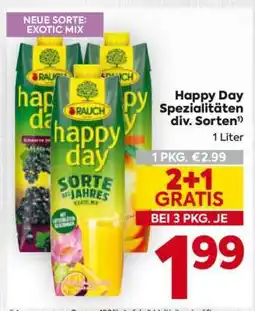 Billa Happy Day Spezialitäten div. Sorten Angebot