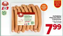 Billa Hofstädter Fair zum Tier! Frankfurter Angebot