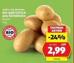 Hofer BIO-KARTOFFELN AUS ÖSTERREICH Angebot