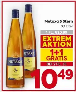 Billa METAXA 5 STERN Angebot