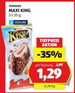 Hofer MAXI KING Angebot