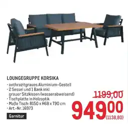 Metro Loungegruppe korsika Angebot