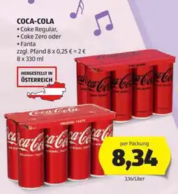 Hofer Coca-Cola Angebot