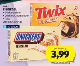 Hofer MARS EISRIEGEL Angebot