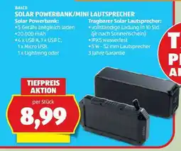 Hofer SOLAR POWERBANK/MINI LAUTSPRECHER Angebot