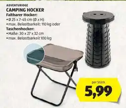 Hofer CAMPING HOCKER Angebot