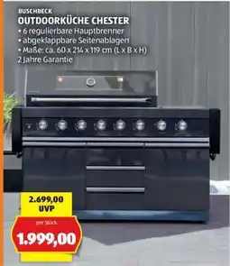 Hofer OUTDOORKÜCHE CHESTER Angebot