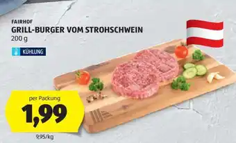 Hofer GRILL-BURGER VOM STROHSCHWEIN Angebot