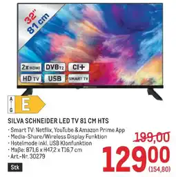 Metro Silva schneider led tv 81 cm hts Angebot