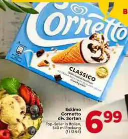 Billa Eskimo Cornetto div. Sorten Angebot