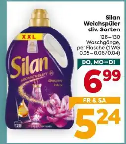 Billa Silan Weichspüler div. Sorten Angebot