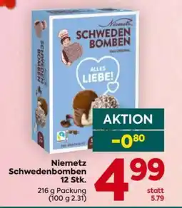 Billa Niemetz Schwedenbomben 12 Stk Angebot