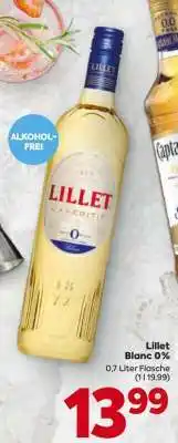 Billa Lillet Blanc 0% Angebot