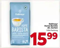 Billa Dallmayr Home Barista div. Sorten Angebot