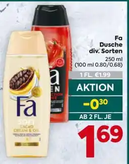 Billa Fa Dusche div. Sorten Angebot
