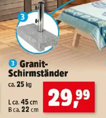 Thomas Philipps Granit Schirmständer Angebot