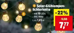 Thomas Philipps Solar Glühlampen lichterkette Angebot
