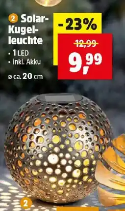 Thomas Philipps Solar Kugelleuchte Angebot