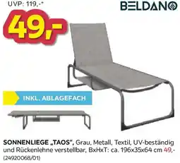 Möbelix Sonnenliege taos Angebot