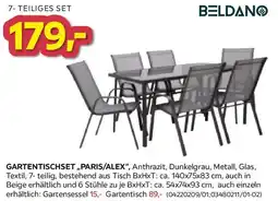 Möbelix Gartentischset paris/alex Angebot