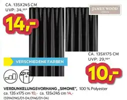 Möbelix Verdunkelungsvorhang simone Angebot
