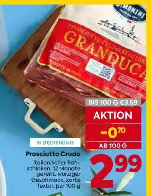 Billa PROSCIUTTO CRUDO Angebot