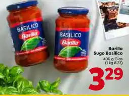 Billa Barilla Sugo Basilico Angebot