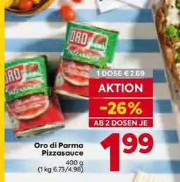 Billa Oro di Parma Pizzasauce Angebot