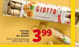 Billa Ferrero Giotto div. Sorten Angebot