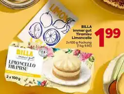 Billa BILLA immer gut Tiramisu Limoncello Angebot