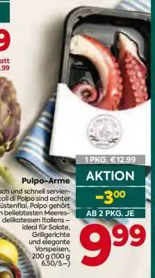 Billa Pulpo-Arme Angebot
