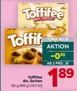 Billa Toffifee div. Sorten Angebot