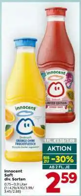 Billa Innocent Saft div. Sorten Angebot