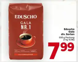 Billa Eduscho Gala div. Sorten Angebot
