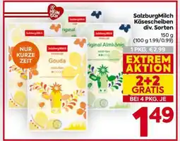 Billa Salzburgmilch Käsescheiben div. Sorten Angebot