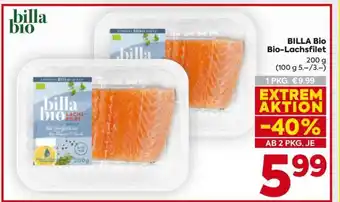 Billa BILLA Bio Bio- Lachsfilet Angebot