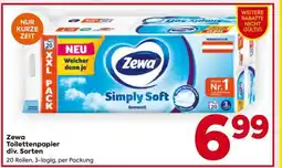 Billa Zewa Toilettenpapier div. Sorten Angebot