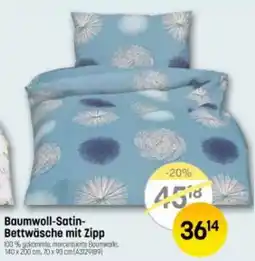Reiter Baumwoll-Satin-Bettwäsche mit Zipp A3129189 Betten Reiter Angebot