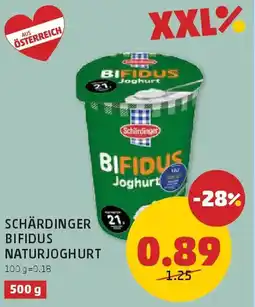 PENNY Schärdinger bifidus naturjoghurt Angebot