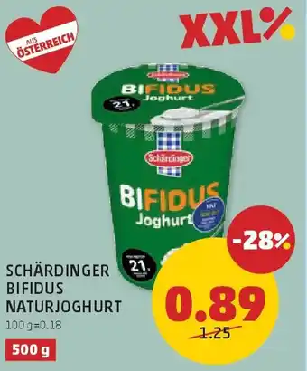 PENNY Schärdinger bifidus naturjoghurt Angebot