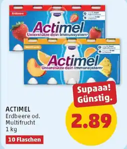 PENNY Actimel Erdbeere od. Multifrucht Angebot