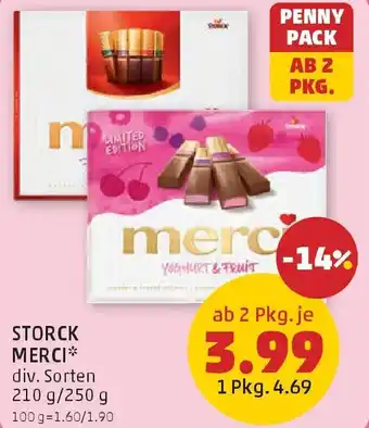 PENNY Storck merci Angebot