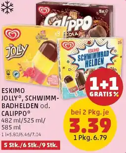 PENNY Eskimo jolly, schwimm- badhelden od. calippo Angebot