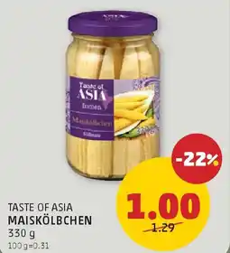 PENNY Taste of asia maiskölbchen Angebot